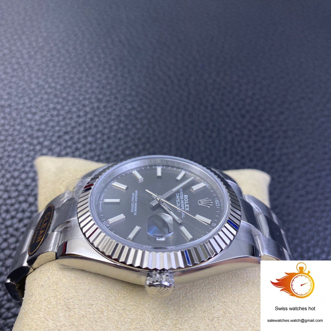 Rolex Datejust M126334-0013 Clean Factory Grey Dial 5 Rolex Datejust M126334-0013 Clean Factory Grey Dial 5