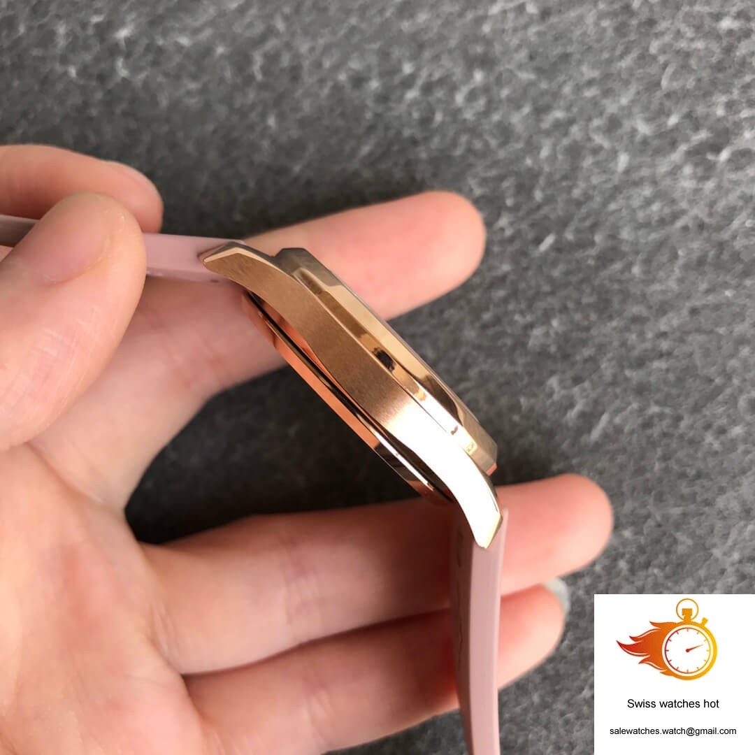 Patek Philippe Aquanaut 5072R-001 PPF Factory Rose Gold Mother Of Pearl Dial 5 Patek Philippe Aquanaut 5072R-001 PPF Factory Rose Gold Mother Of Pearl Dial 5