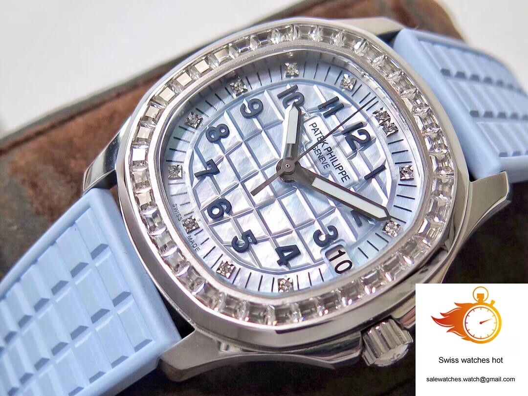 Patek Philippe Aquanaut 5072G-001 PPF Factory Light Blue Dial 5 Patek Philippe Aquanaut 5072G-001 PPF Factory Light Blue Dial 5