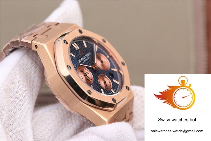 Audemars Piguet Royal Oak Chronograph 26331OR.OO.1220OR.01 OM Factory Blue Dial 5 Audemars Piguet Royal Oak Chronograph 26331OR.OO.1220OR.01 OM Factory Blue Dial 5