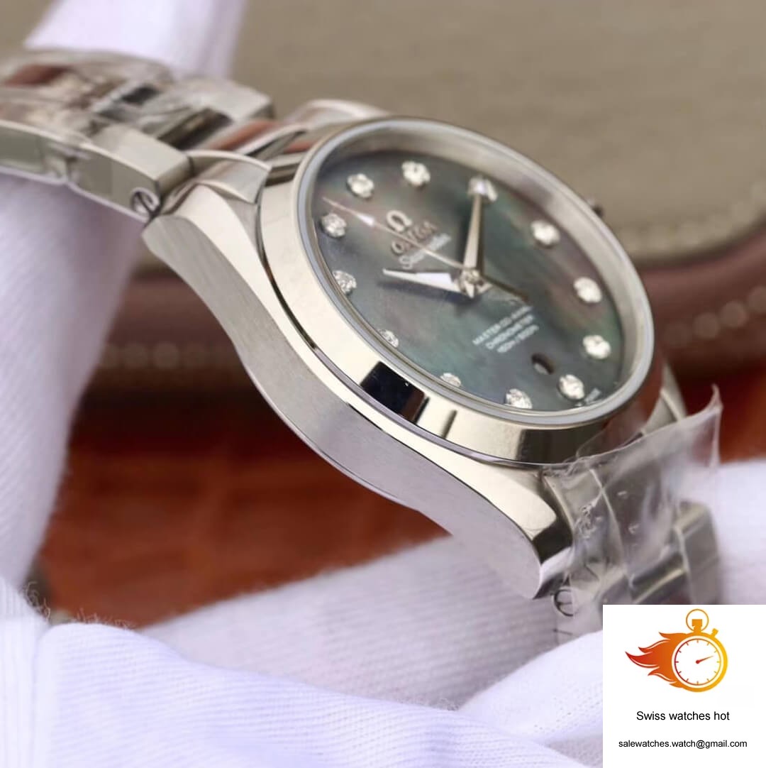 Omega Seamaster 231.10.34.20.57.001 Aqua Terra 150M 3S Factory Mother-Of-Pearl Dial 5 Omega Seamaster 231.10.34.20.57.001 Aqua Terra 150M 3S Factory Mother-Of-Pearl Dial 5