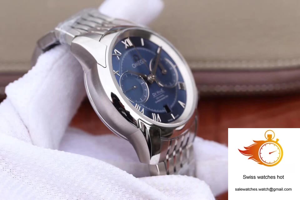 Omega De Ville 431.10.42.51.03.001 OM Factory Blue Dial 5 Omega De Ville 431.10.42.51.03.001 OM Factory Blue Dial 5