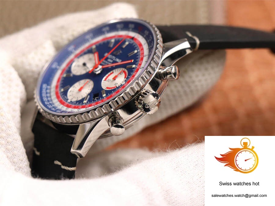 Breitling Navitimer 1 B01 Chronograph 43 Pan Am Edition AB01212B1C1A1 V9 Factory Blue Dial 5 Breitling Navitimer 1 B01 Chronograph 43 Pan Am Edition AB01212B1C1A1 V9 Factory Blue Dial 5