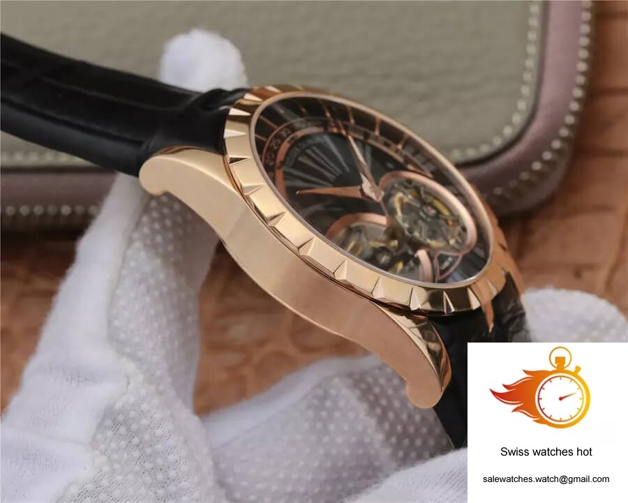 Roger Dubuis Excalibur RDDBEX0280 JB Factory Tourbillon Gold Case Black Dial 5 Roger Dubuis Excalibur RDDBEX0280 JB Factory Tourbillon Gold Case Black Dial 5
