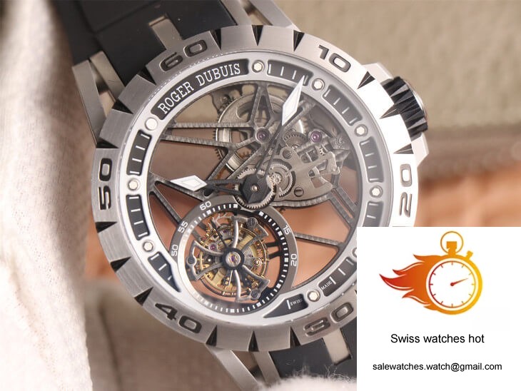Roger Dubuis Excalibur Spidr RDDBEX0479 JB Factory Tourbillon Skeleton Dial Black Strap 5 Roger Dubuis Excalibur Spidr RDDBEX0479 JB Factory Tourbillon Skeleton Dial Black Strap 5