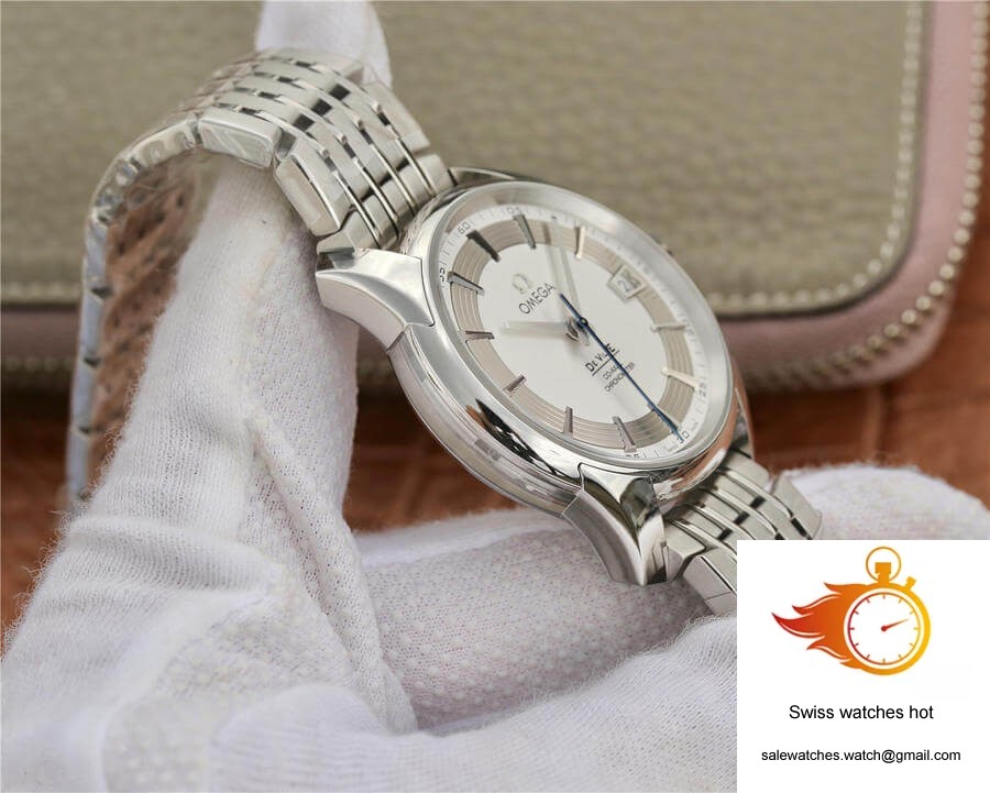 Omega De Ville 431.30.41.21.02.001 VS Factory Silver Dial Stainless Steel Strap 5 Omega De Ville 431.30.41.21.02.001 VS Factory Silver Dial Stainless Steel Strap 5
