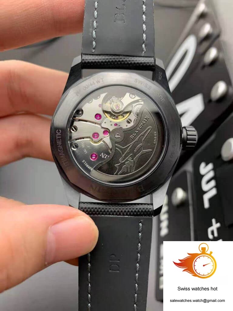 Blancpain Fifty Fathoms Bathyscaphe Mokkarran 5005 0153 NABA GF Factory Green Dial 5 Blancpain Fifty Fathoms Bathyscaphe Mokkarran 5005 0153 NABA GF Factory Green Dial 5