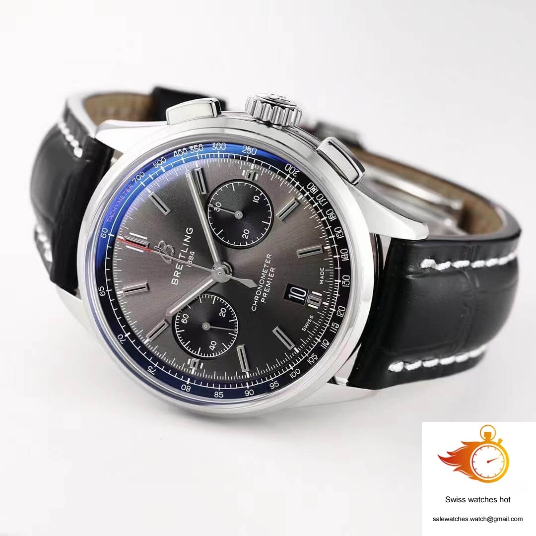 Breitling Premier B01 Chronograph AB0118221B1P1 GF Factory V2 Grey Dial 5 Breitling Premier B01 Chronograph AB0118221B1P1 GF Factory V2 Grey Dial 5
