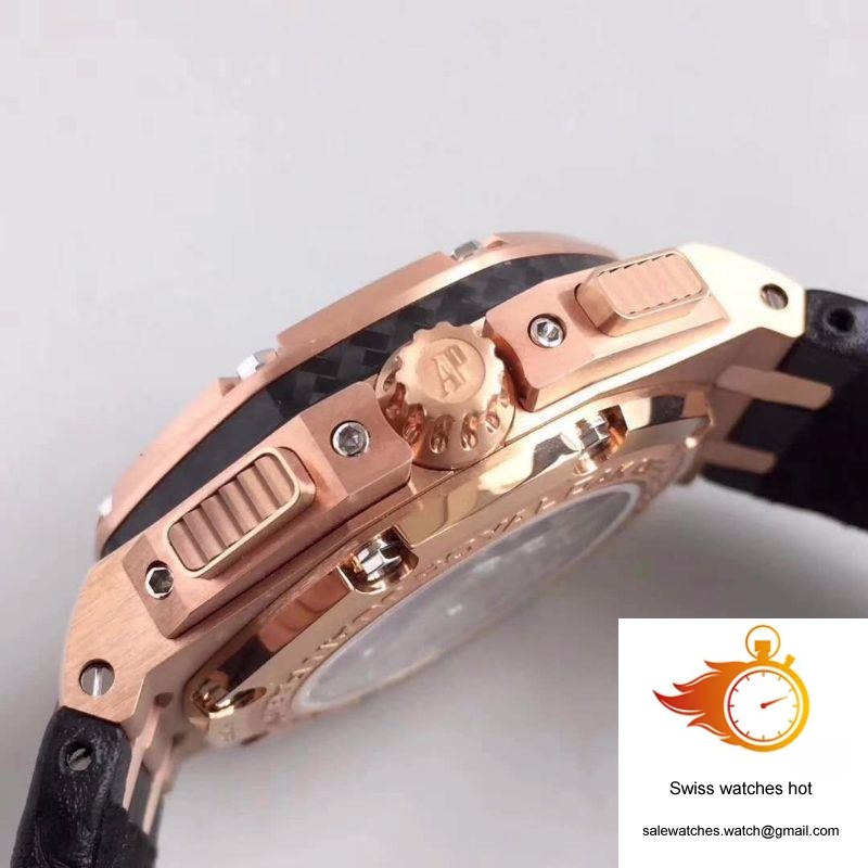 Audemars Piguet Royal Oak Offshore Juan Pablo Montoya 26030RO.00.D001IN.01 JF Factory V2 Black Dial 5 Audemars Piguet Royal Oak Offshore Juan Pablo Montoya 26030RO.00.D001IN.01 JF Factory V2 Black Dial 5