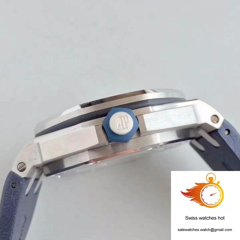 Audemars Piguet Royal Oak Offshore Diver 15710ST.OO.A027CA.01 JF Factory V8 Blue Dial 5 Audemars Piguet Royal Oak Offshore Diver 15710ST.OO.A027CA.01 JF Factory V8 Blue Dial 5