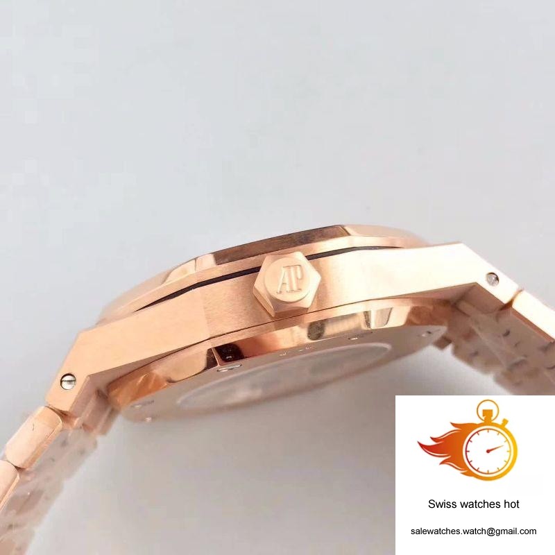 Audemars Piguet Royal Oak 15407OR.OO.1220OR.01 JF Factory Skeleton Dial 5 Audemars Piguet Royal Oak 15407OR.OO.1220OR.01 JF Factory Skeleton Dial 5