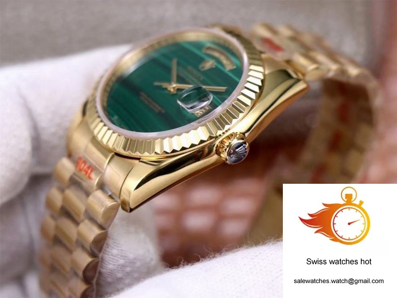 Rolex Day Date President 18238 Malachite Green Dial 5 Rolex Day Date President 18238 Malachite Green Dial 5