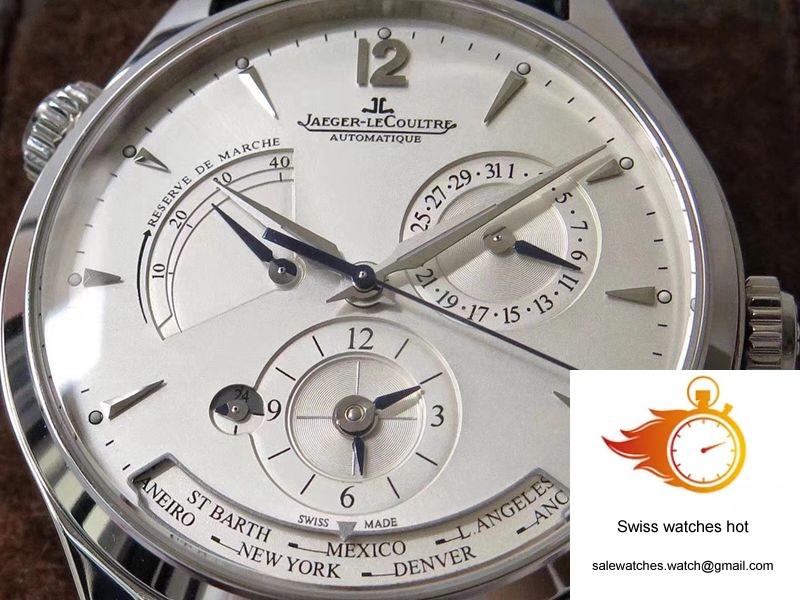 Jaeger-LeCoultre Master Geographic Q1428421 ZF Factory Silver Dial 5 Jaeger-LeCoultre Master Geographic Q1428421 ZF Factory Silver Dial 5