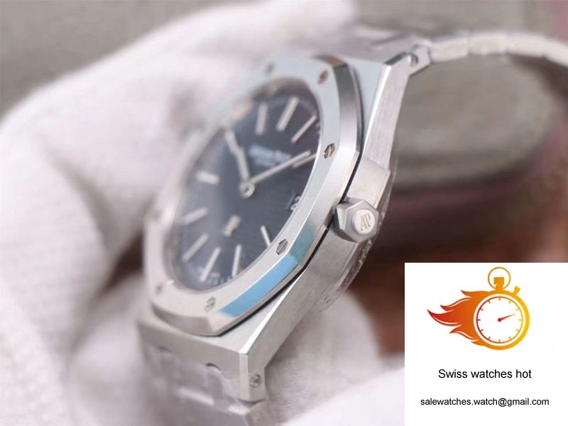 Audemars Piguet Royal Oak Jumbo Extra-Thin 15202ST.OO.1240ST.01 ZF Factory Blue Dial 5 Audemars Piguet Royal Oak Jumbo Extra-Thin 15202ST.OO.1240ST.01 ZF Factory Blue Dial 5