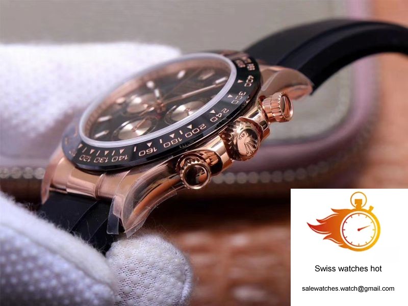 Rolex Daytona M116515LN-0017 Noob Factory Black Dial 4130 Movement 5 Rolex Daytona M116515LN-0017 Noob Factory Black Dial 4130 Movement 5