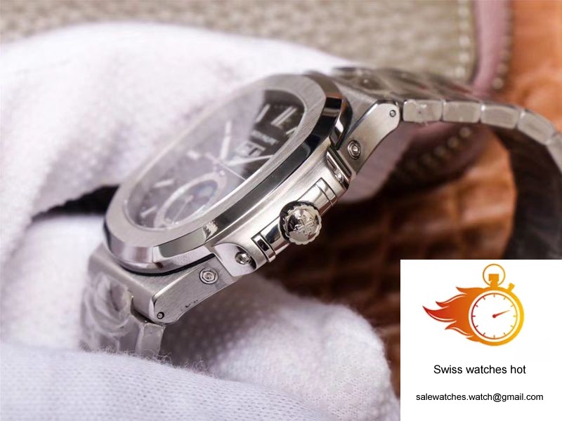 PF Factory Patek Philippe Nautilus 5726/1A-001 Moonphase Gray Dial 5 PF Factory Patek Philippe Nautilus 5726/1A-001 Moonphase Gray Dial 5