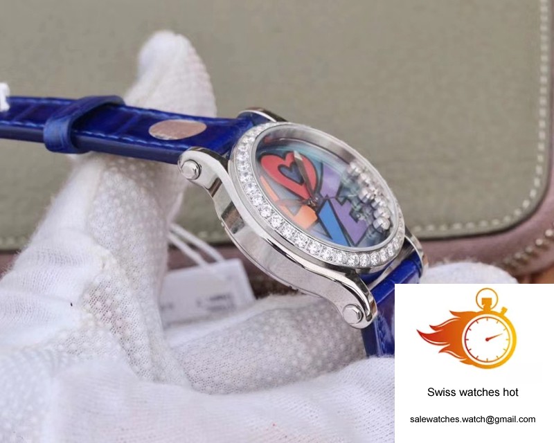 Chopard Happy Diamonds Happy Love 278559-3020 YF Factory Blue Mother Pearl Dial 5 Chopard Happy Diamonds Happy Love 278559-3020 YF Factory Blue Mother Pearl Dial 5