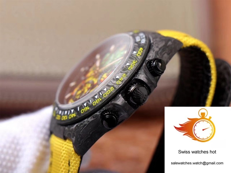 Rolex Daytona Cosmos Chronograph Carbon Fiber Edition Color Skull Dial 5 Rolex Daytona Cosmos Chronograph Carbon Fiber Edition Color Skull Dial 5