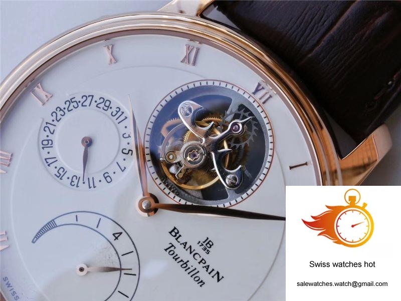 JB Factory Blancpain Villeret Tourbillon 8 Jours 6025-3642-55b 5 JB Factory Blancpain Villeret Tourbillon 8 Jours 6025-3642-55b 5
