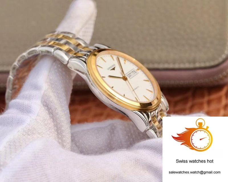 Longines Flagship Automatic Double Calendar L4.899.3.22.7 5 Longines Flagship Automatic Double Calendar L4.899.3.22.7 5