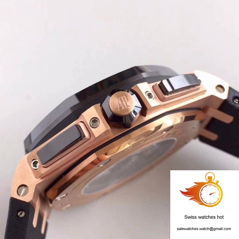 Audemars Piguet Royal Oak Offshore 26401RO.OO.A002CA.01 JF Factory V2 Black Dial 5 Audemars Piguet Royal Oak Offshore 26401RO.OO.A002CA.01 JF Factory V2 Black Dial 5