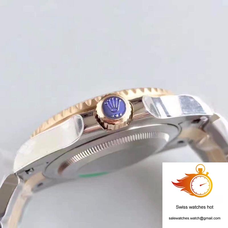 Rolex GMT-Master II 116713LN Noob Factory V9 Rose Gold Bezel 5 Rolex GMT-Master II 116713LN Noob Factory V9 Rose Gold Bezel 5