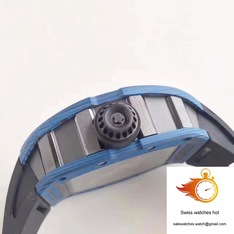 Richard Mille RM50-27-01 NTPT Blue Forged Carbon Skeleton Dial 5 Richard Mille RM50-27-01 NTPT Blue Forged Carbon Skeleton Dial 5