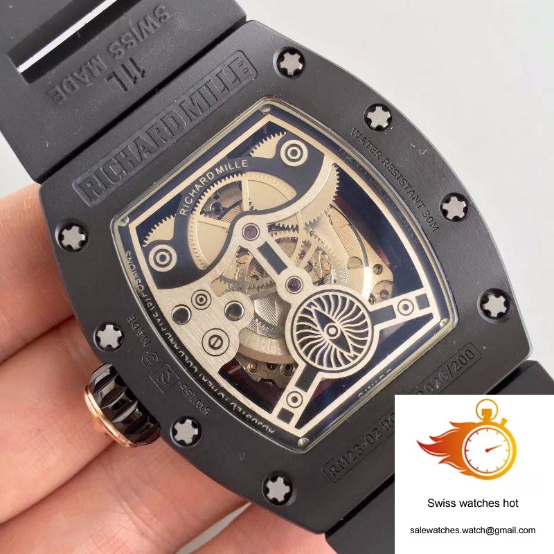 Richard Mille RM023 Rose Gold Eagle Skeleton Dial 5 Richard Mille RM023 Rose Gold Eagle Skeleton Dial 5