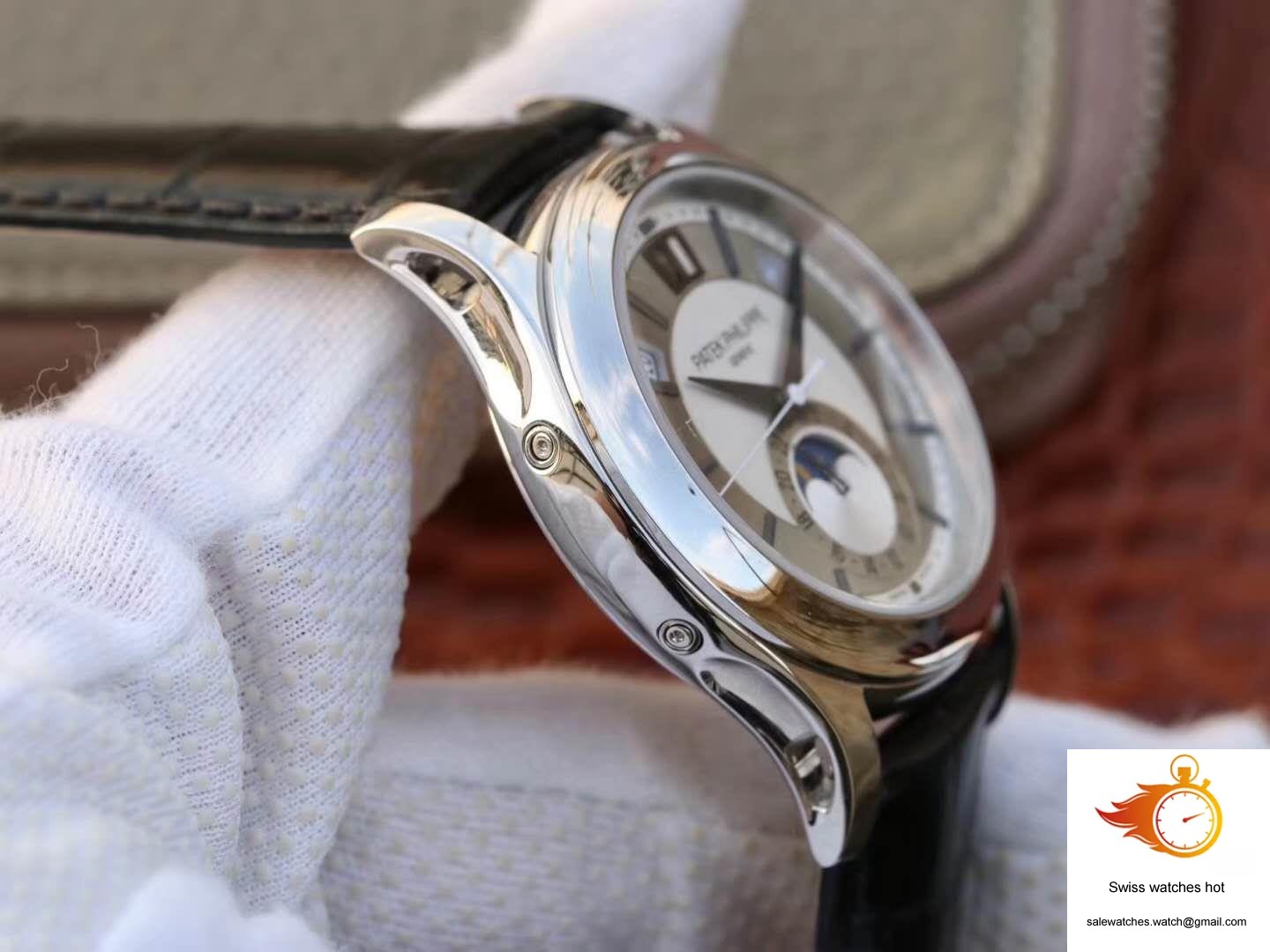 Patek Philippe Annual Calendar 5205G-001 Rhodium Dial 5 Patek Philippe Annual Calendar 5205G-001 Rhodium Dial 5