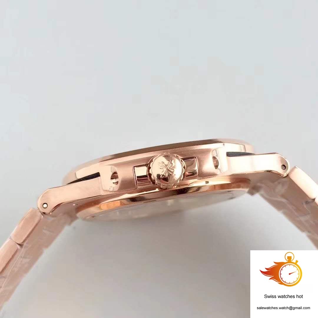 Patek Philippe Nautilus 5711/1R-001 PF Factory Rose Gold Chocolate Dial 5 Patek Philippe Nautilus 5711/1R-001 PF Factory Rose Gold Chocolate Dial 5