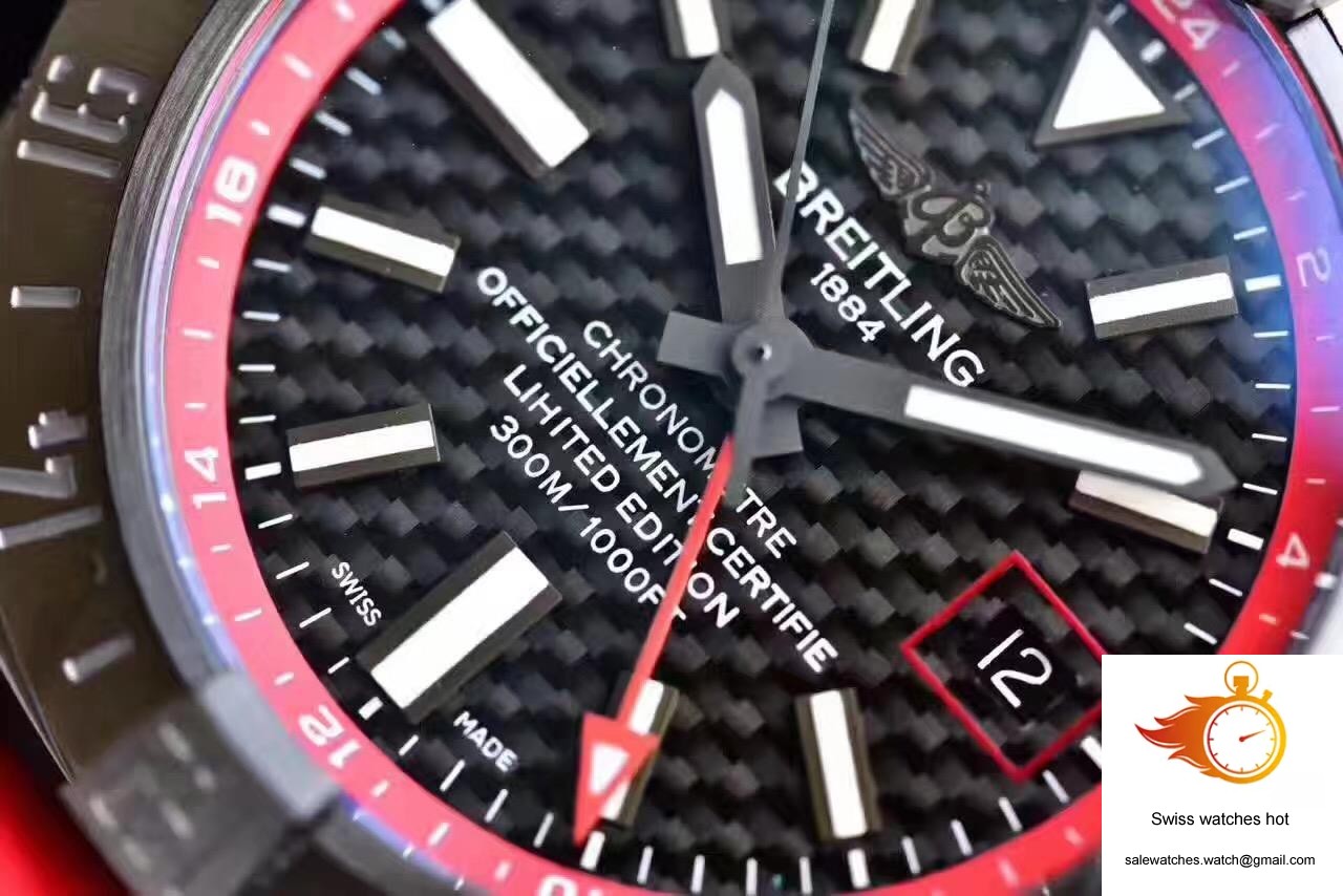 Breitling Avenger II GMT A3239011/BC35/433X/A20BA.1 GF Factory Black Dial 5 Breitling Avenger II GMT A3239011/BC35/433X/A20BA.1 GF Factory Black Dial 5