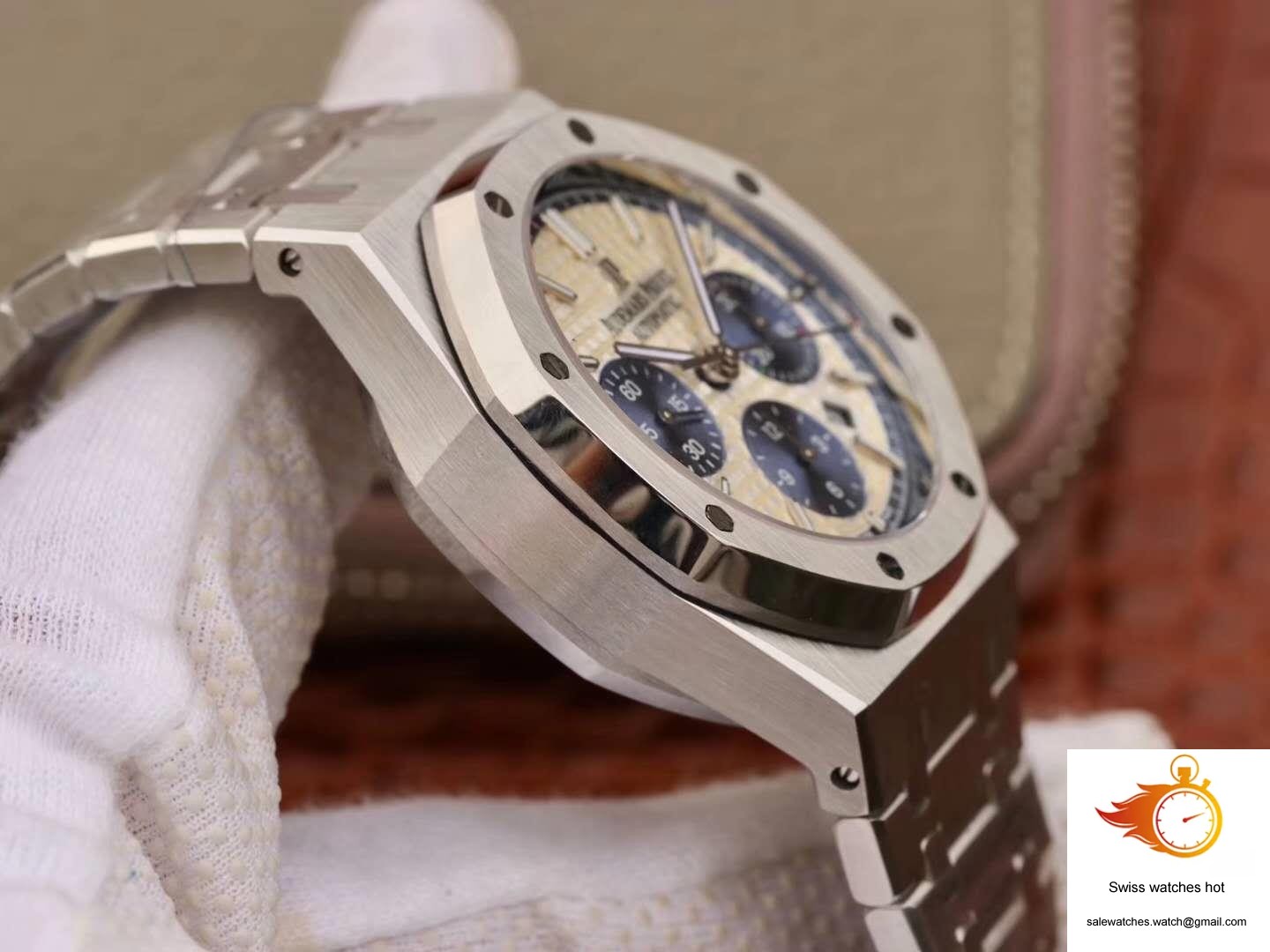 Audemars Piguet Royal Oak OM Factory Ivory Dial 5 Audemars Piguet Royal Oak OM Factory Ivory Dial 5