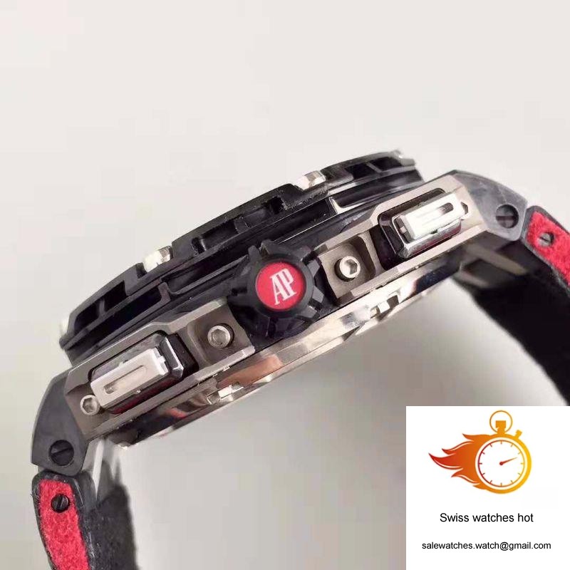 Audemars Piguet Royal Oak Offshore Grand Prix 26290IO.OO.A001VE.01 JF Factory V3 Red Dial 5 Audemars Piguet Royal Oak Offshore Grand Prix 26290IO.OO.A001VE.01 JF Factory V3 Red Dial 5