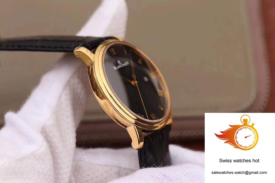 Blancpain Villeret Ultraplate 6651-1127-55B ZF Factory Black Dial 5 Blancpain Villeret Ultraplate 6651-1127-55B ZF Factory Black Dial 5