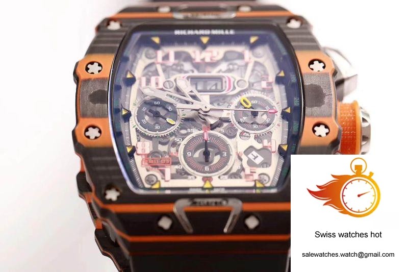 Richard Mille RM011-03 McLaren Automatic Flyback Chronograph KV Factory Skeleton Dial 5 Richard Mille RM011-03 McLaren Automatic Flyback Chronograph KV Factory Skeleton Dial 5
