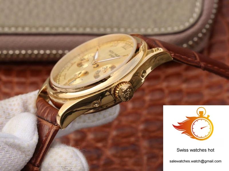 Patek Philippe Annual Calendar 5035J Gold Dial 5 Patek Philippe Annual Calendar 5035J Gold Dial 5