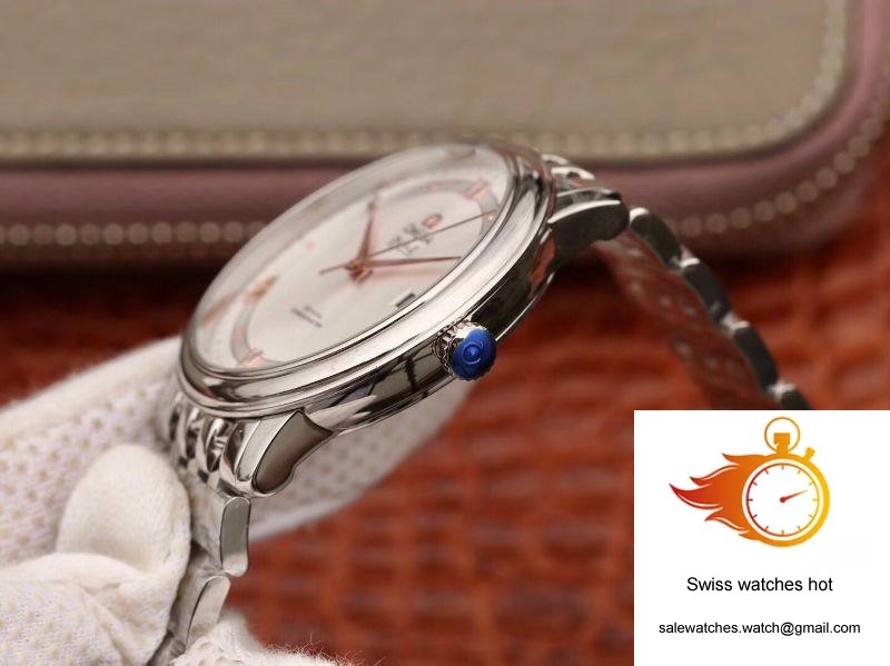 Omega De Ville Prestige 424.10.40.20.02.002 MKS Factory Silver Dial 5 Omega De Ville Prestige 424.10.40.20.02.002 MKS Factory Silver Dial 5