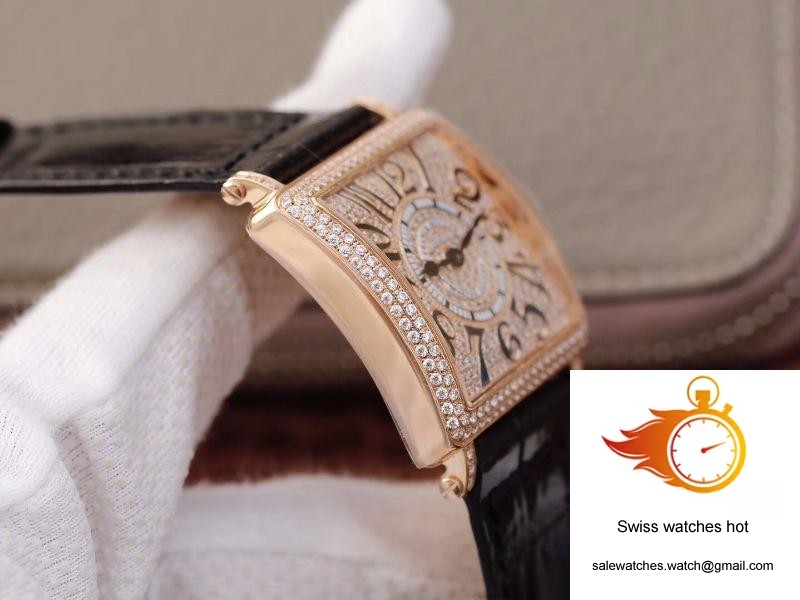 Franck Muller Master Square Ladies 6002 M QZ D GF Factory Diamond Dial 5 Franck Muller Master Square Ladies 6002 M QZ D GF Factory Diamond Dial 5