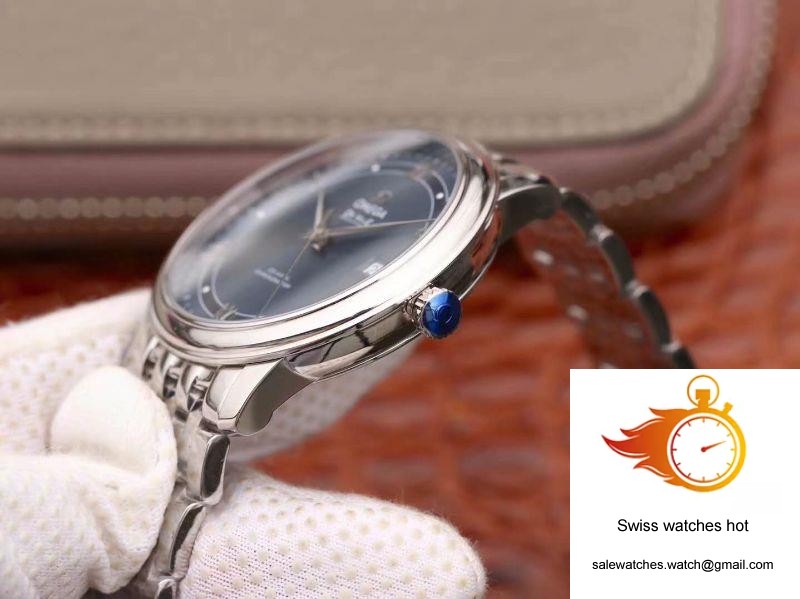 Omega De Ville Prestige 424.10.40.20.03.002 MKS Factory Blue Dial 5 Omega De Ville Prestige 424.10.40.20.03.002 MKS Factory Blue Dial 5