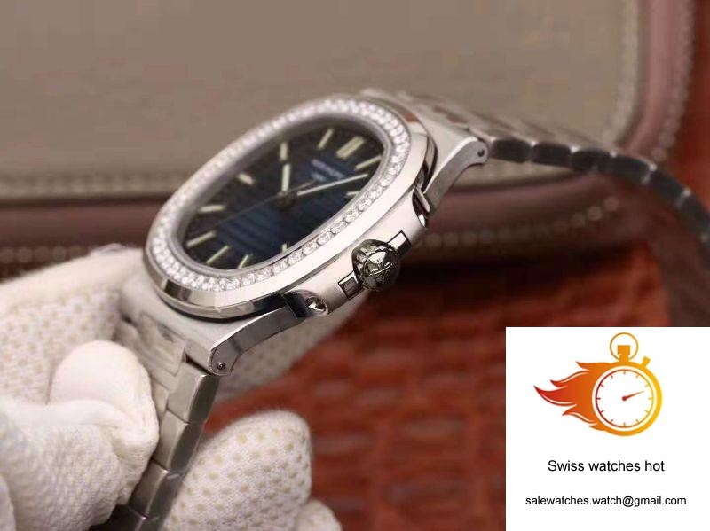 Patek Philippe Nautilus 5711 PF Factory Diamond Bezel Blue Dial 5 Patek Philippe Nautilus 5711 PF Factory Diamond Bezel Blue Dial 5