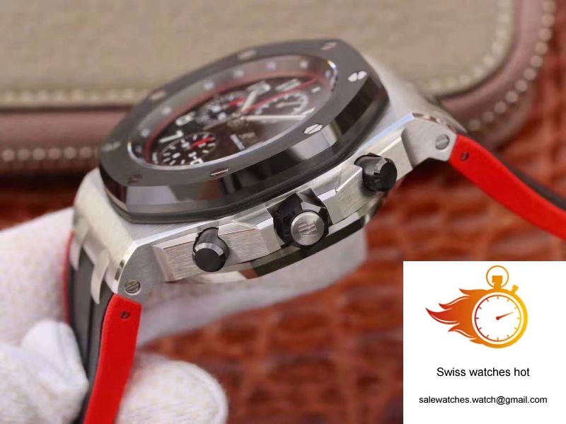 Audemars Piguet Royal Oak Offshore Chronograph Edition Dark Knight 26470 JF Factory V2 Black Dial 5 Audemars Piguet Royal Oak Offshore Chronograph Edition Dark Knight 26470 JF Factory V2 Black Dial 5