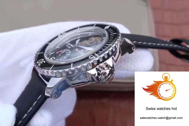 Blancpain Fifty Fathoms Tourbillon 8 Days 5025-1530-52A Black Dial 5 Blancpain Fifty Fathoms Tourbillon 8 Days 5025-1530-52A Black Dial 5