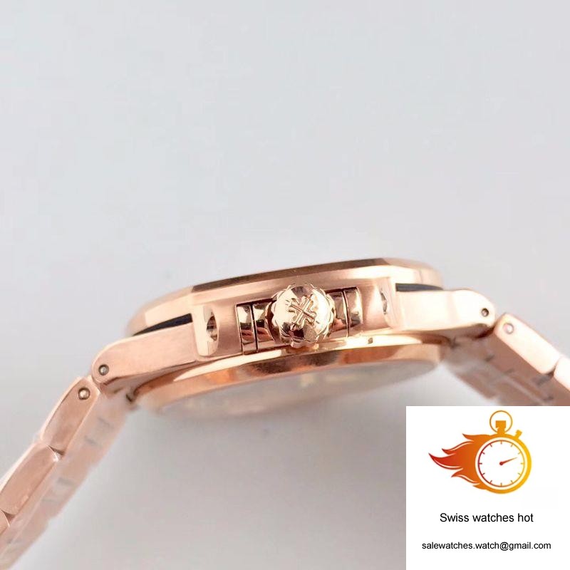 Patek Philippe Ladies Nautilus 7118/1200R PF Factory Rose Gold Dial 5 Patek Philippe Ladies Nautilus 7118/1200R PF Factory Rose Gold Dial 5