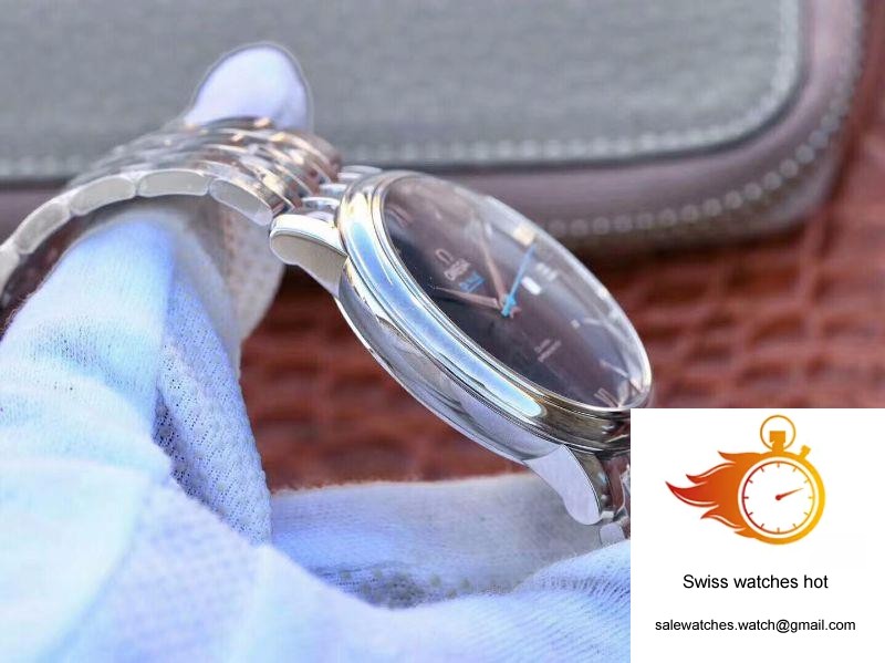 Omega De Ville Prestige 424.10.40.20.03.003 Blue Dial 5 Omega De Ville Prestige 424.10.40.20.03.003 Blue Dial 5