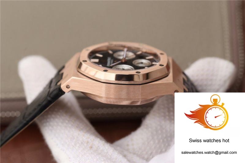 Audemars Piguet Royal Oak Chronograph 26331OR.OO.1220OR OM Factory Black Dial 5 Audemars Piguet Royal Oak Chronograph 26331OR.OO.1220OR OM Factory Black Dial 5