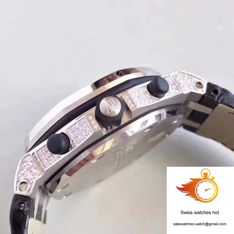 Audemars Piguet Royal Oak Offshore 26067BC.ZZ.D002CR.01 JF Factory Diamonds Dial 5 Audemars Piguet Royal Oak Offshore 26067BC.ZZ.D002CR.01 JF Factory Diamonds Dial 5