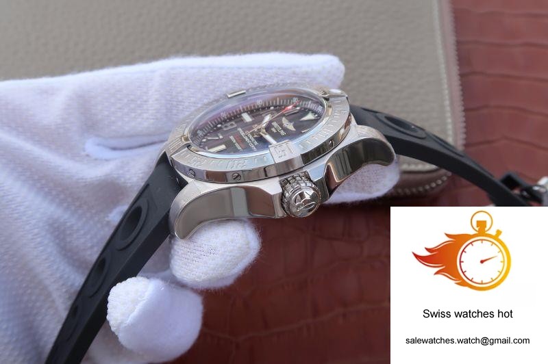 Breitling Avenger II A3239011/BC34/170A GF Factory Black Dial 5 Breitling Avenger II A3239011/BC34/170A GF Factory Black Dial 5