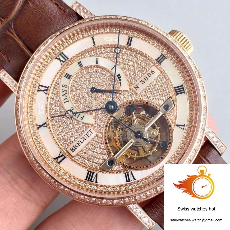 Breguet Classique Complications Tourbillon 5317BR/12/9V6 Diamond Dial 5 Breguet Classique Complications Tourbillon 5317BR/12/9V6 Diamond Dial 5