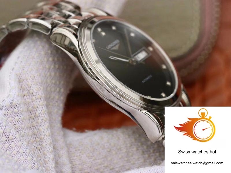Longines Flagship Double Calendar L4.899.4.12.6 GK Factory Black Dial 5 Longines Flagship Double Calendar L4.899.4.12.6 GK Factory Black Dial 5