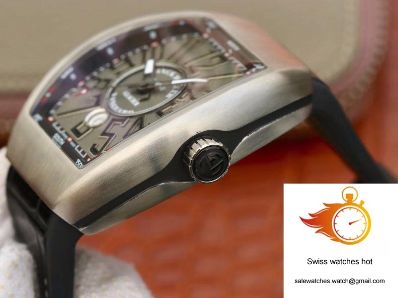 Franck Muller Vanguard V45-03 Gray Dial 5 Franck Muller Vanguard V45-03 Gray Dial 5